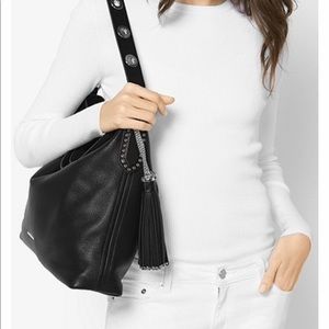 MICHAEL KORS- Brooklyn Large leather bag.
